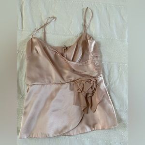 Betsy Johnson pale pink camisole